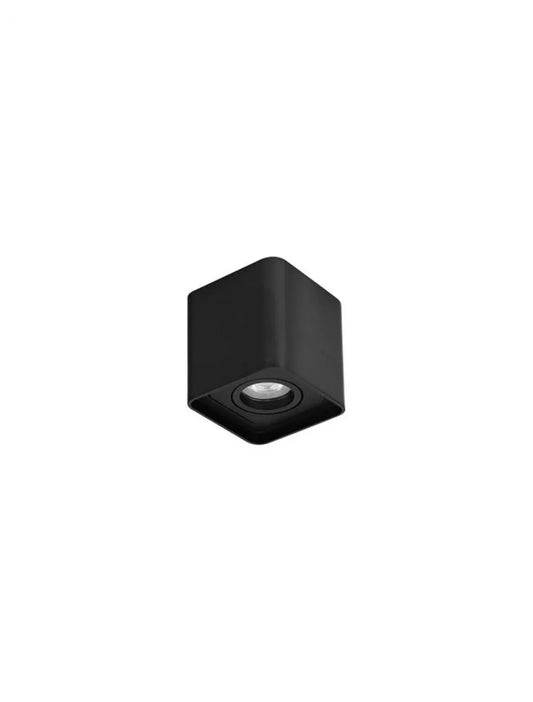 Spot aplicat din Aluminiu Negru H11.5xL8.5cm IP20 10W GU10 Monique