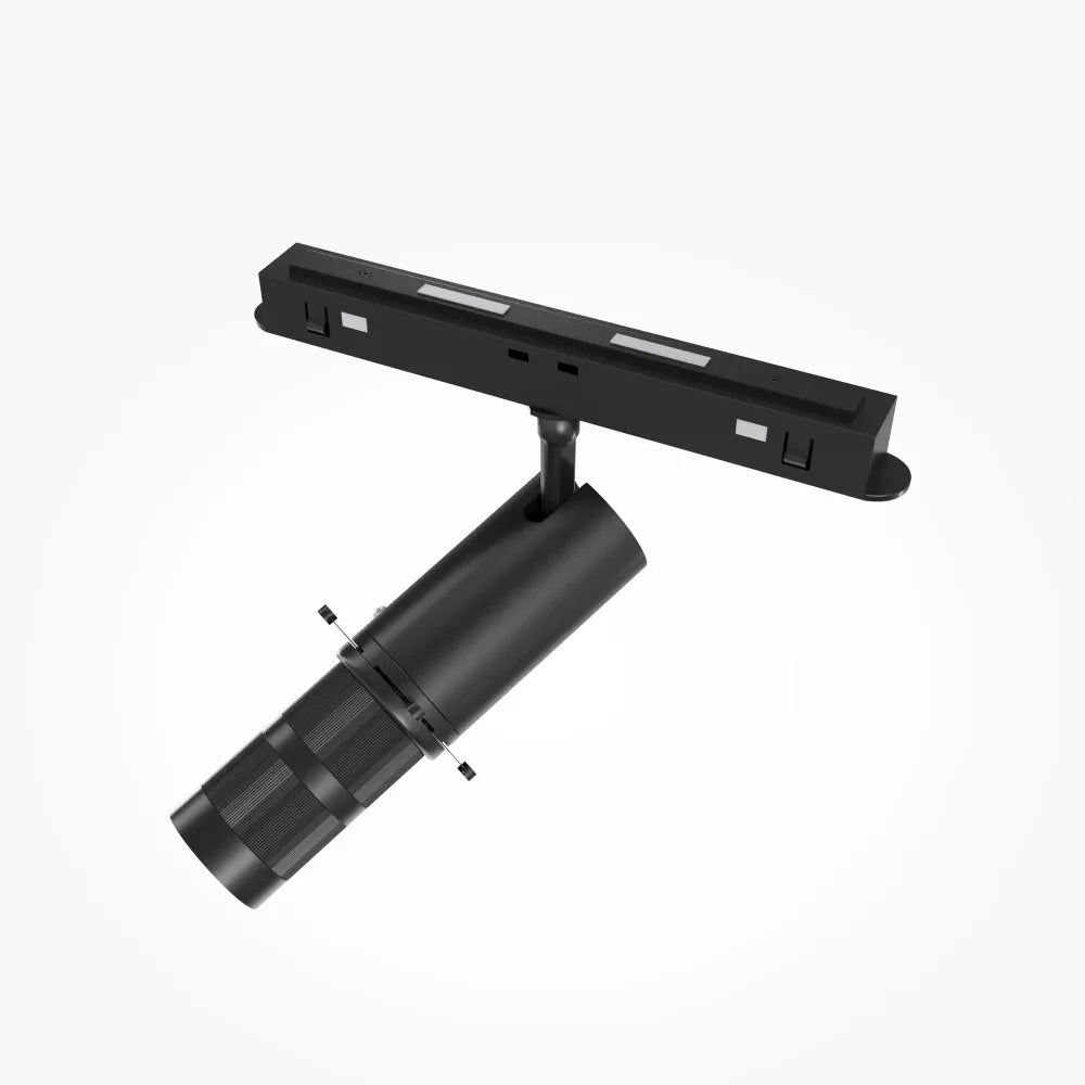 Spot pentru sina Exility din Aluminiu Negru H21.1xL19.3cm 10W 360lm 3000k Gala