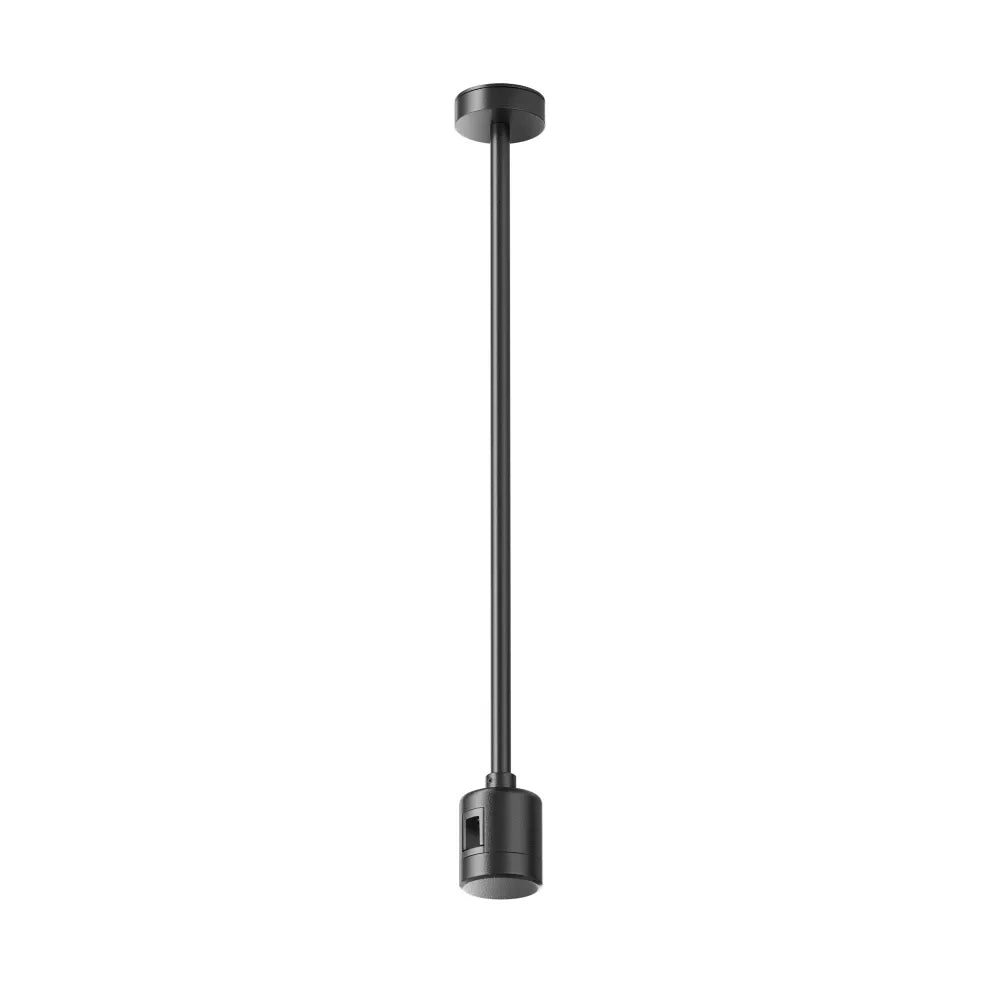 Suport mediu pe tavan cu conector direct de alimentare 360 ​​mm Flarity din Aluminiu Negru H40.6xL4.5cm Flarity
