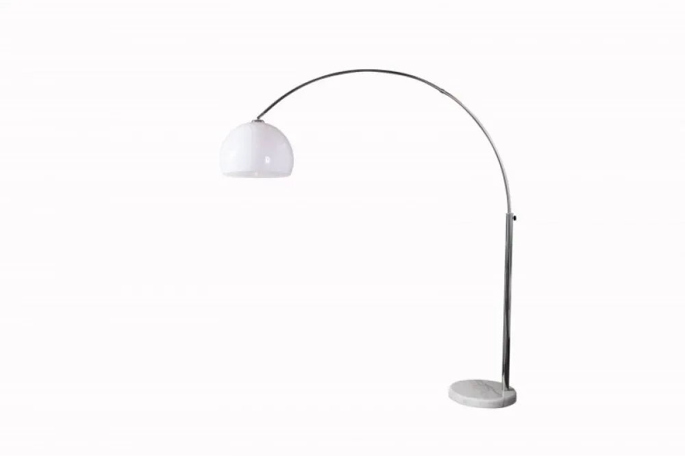 Lampa de podea din Marmura/Metal Alb si Acrilic Alb H175-205xL150-160cm Big Bow