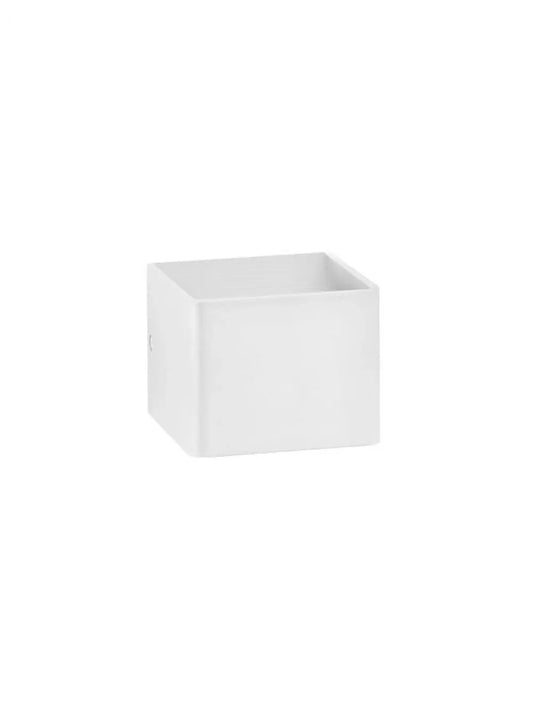 Aplica de perete din Aluminiu Alb H8xL9.8cm IP20 6W 579lm 3000k EPIC