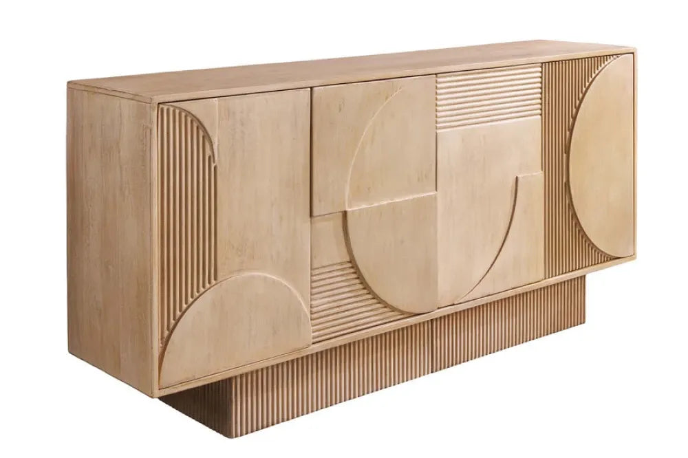 Comoda din Lemn de mango Maro deschis L170xH80cm ART DECO