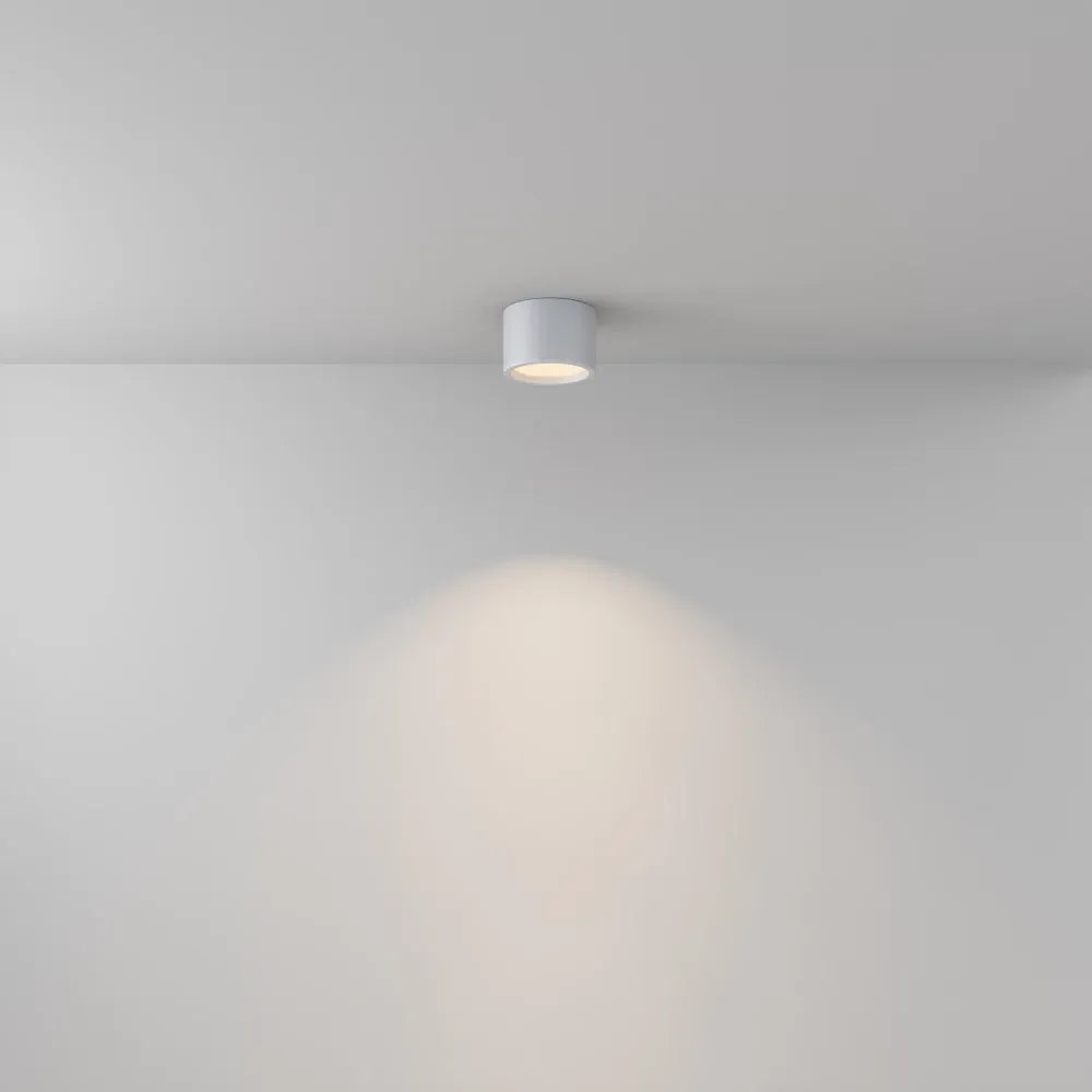 Spot aplicat din Aluminiu Alb H7xD10.5cm Hydra