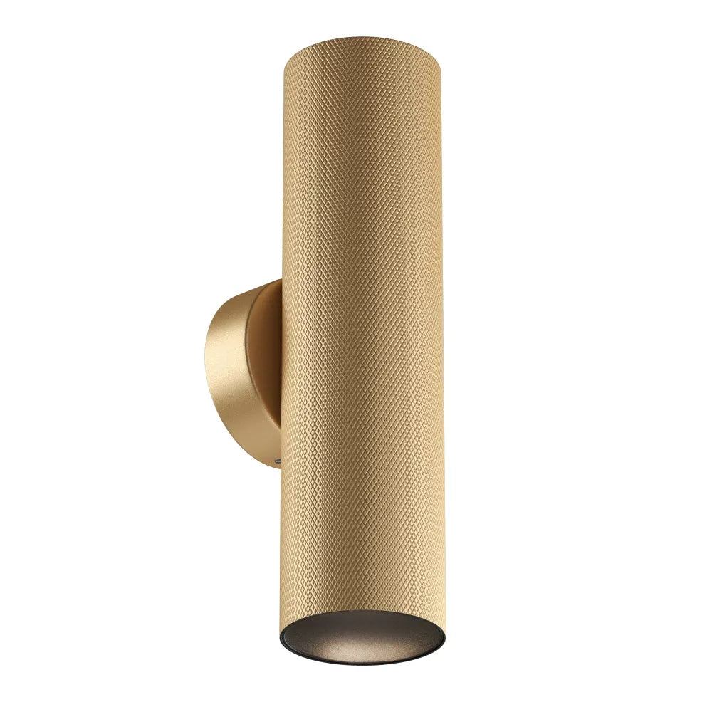 Aplica perete din Aluminiu Auriu mat H20xD5.4cm Artisan