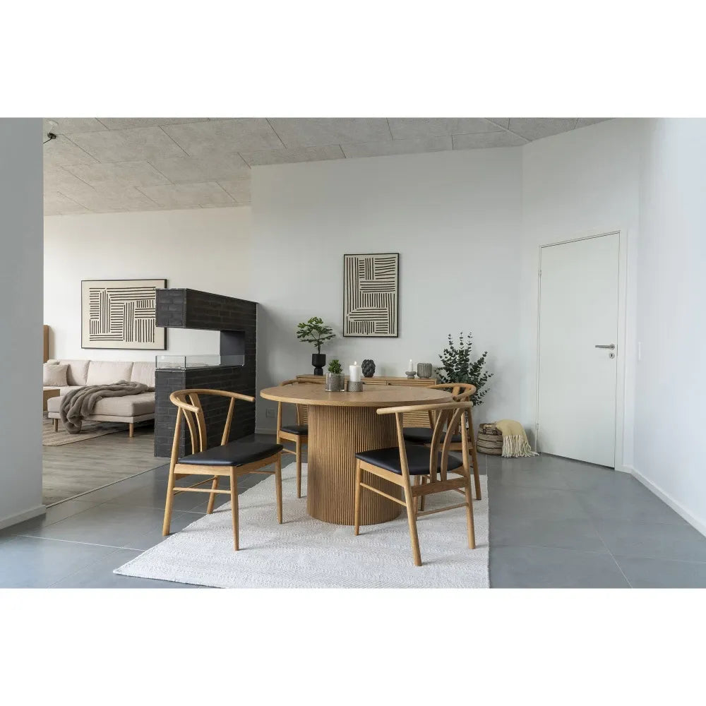 Tablou printat pe panza cu rama din MDF Negru/Bej H90xL60cm Lipari1