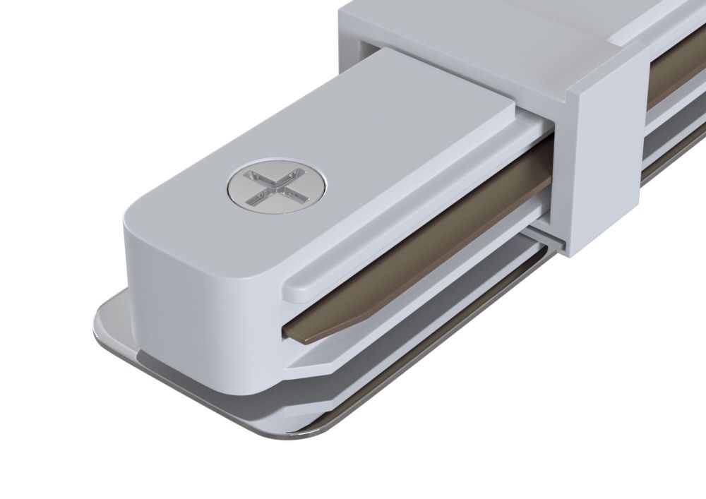 Conector liniar Accessories for tracks Alb LED L7xH2cm