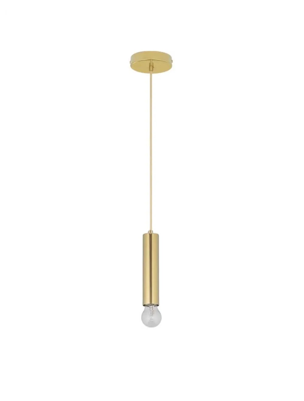 Pendul din Metal Auriu H180xL4.5cm IP20 NORWAY