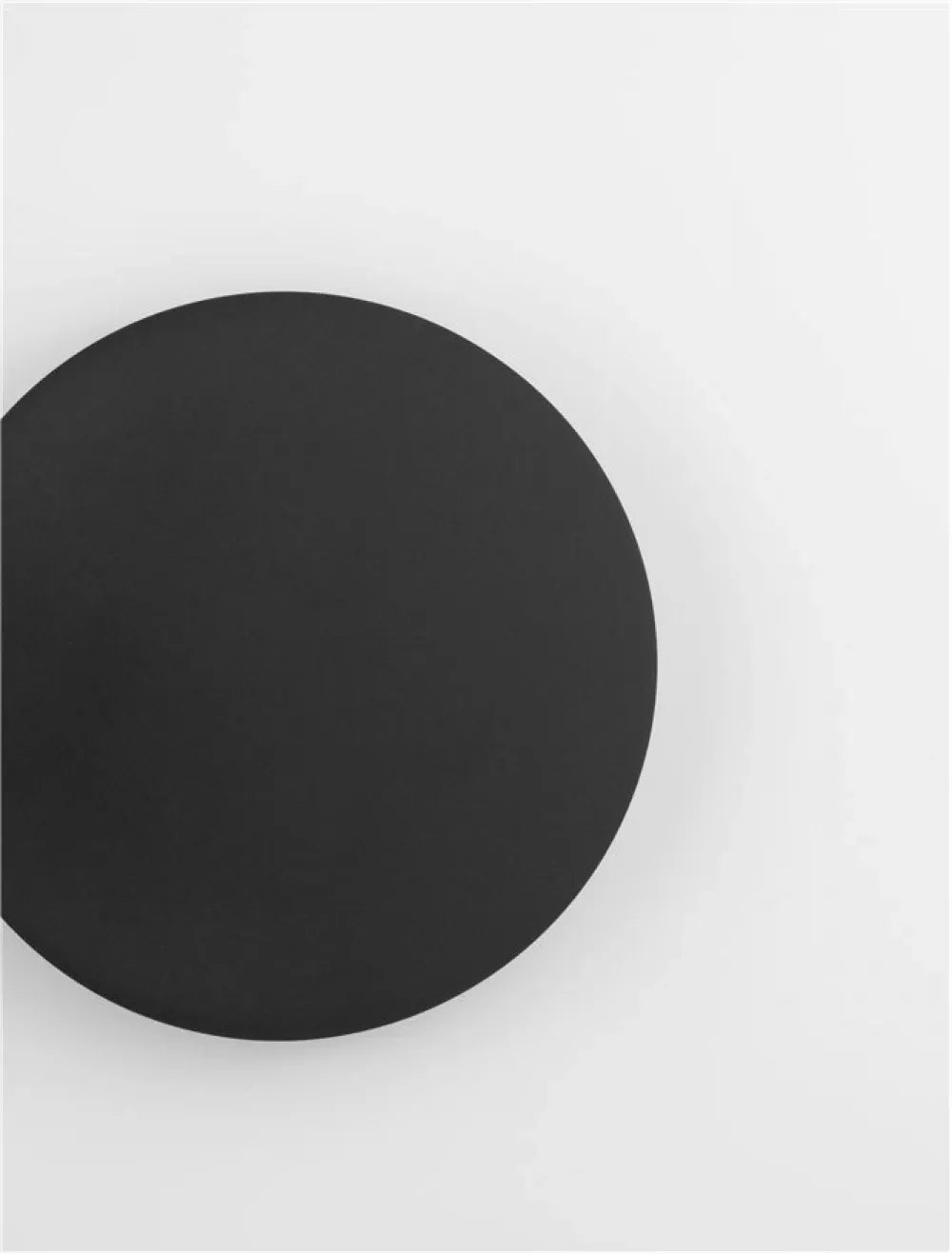 Aplica de perete din Aluminiu Negru H22xL22cm IP20 12W 1300lm 3000k CYRCLE