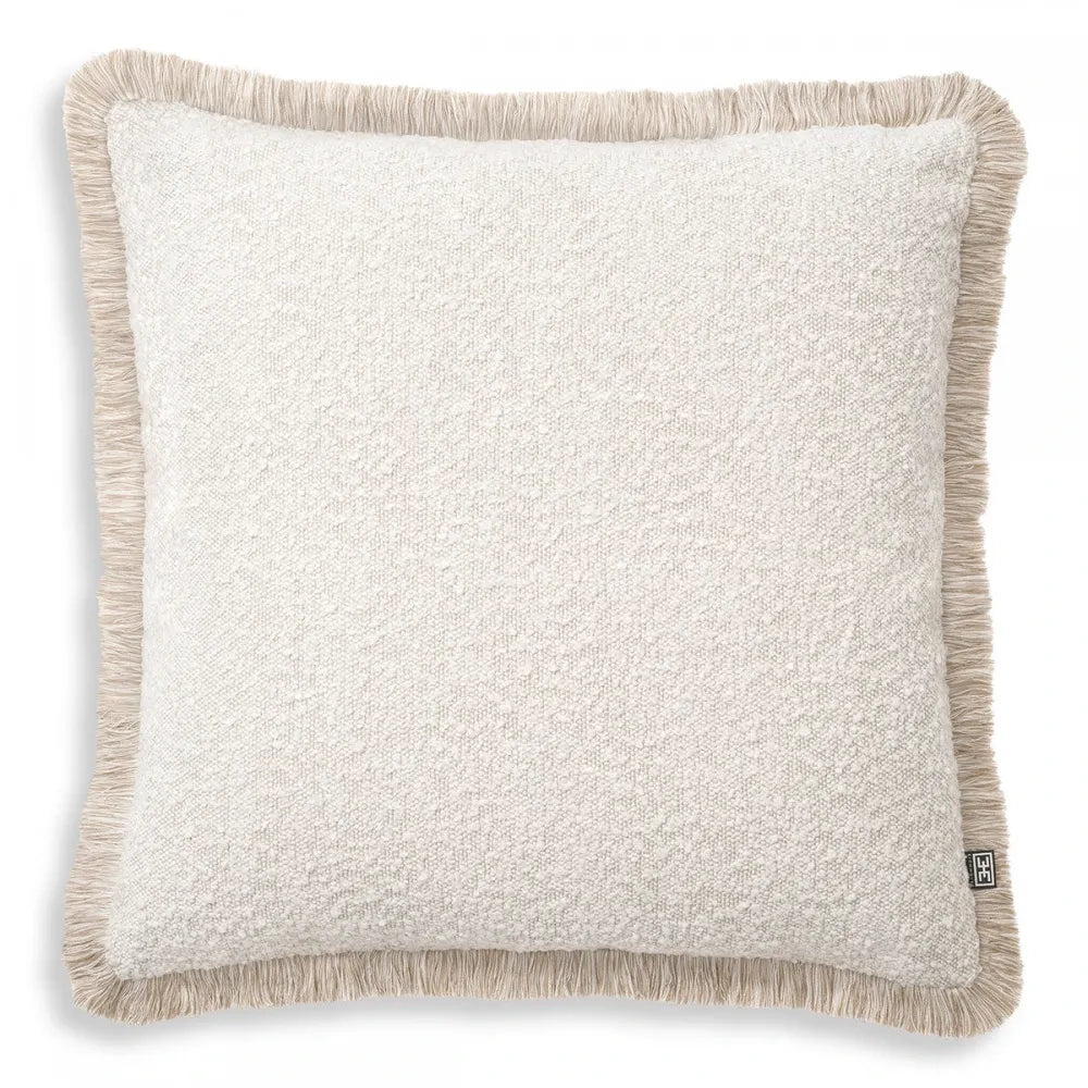 Perna decorativa din Stofa boucle Crem L60xHcm Nami L Eichholtz