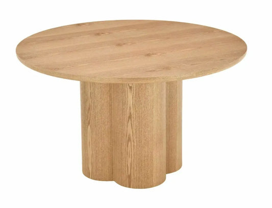 Masa rotunda din MDF+Furnir Maro D120xH74cm Rosalia
