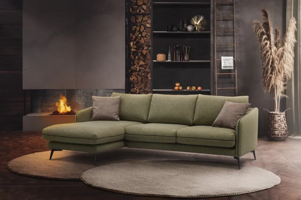 Coltar pesonalizabil fix in forma de L 253cm Noel
