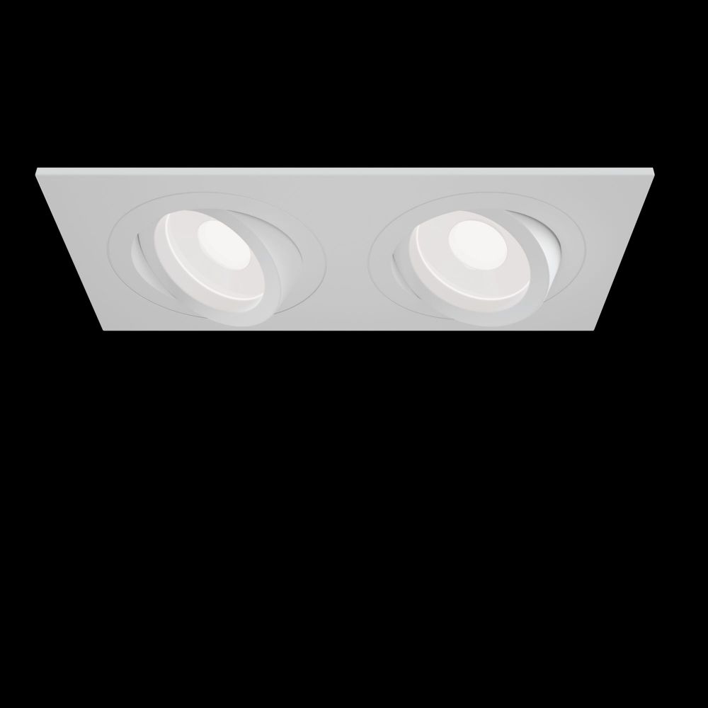 Spot incastra din Aluminiu Alb L18xH6cm Atom