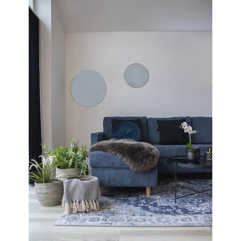 Blanita sintetica decorativa Maro deschis 85x50cm Lambskin Artificial