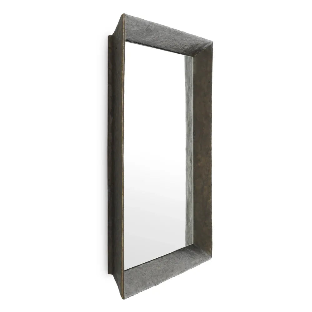 Oglinda cu rama din Metal Bronz L100xH100cm Othello Eichholtz