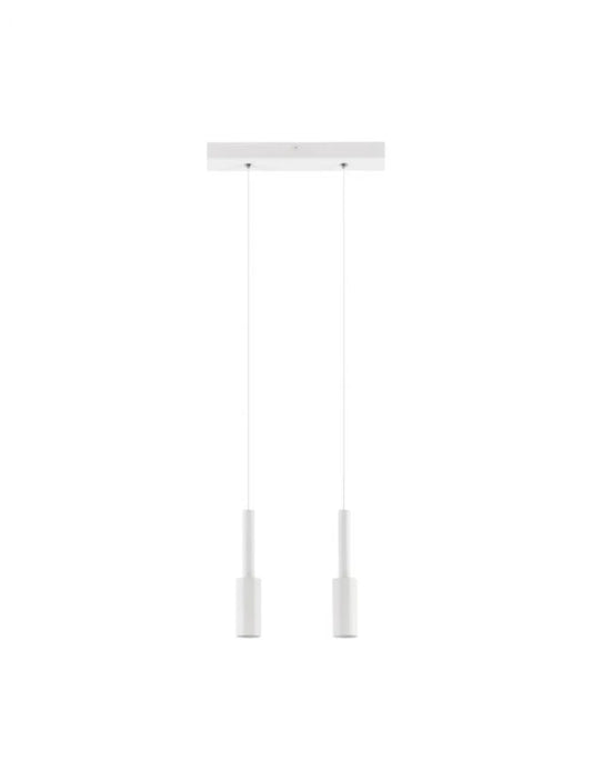 Pendul din Aluminiu Alb H200xL30cm IP20 14W 1121lm 3000k JOY