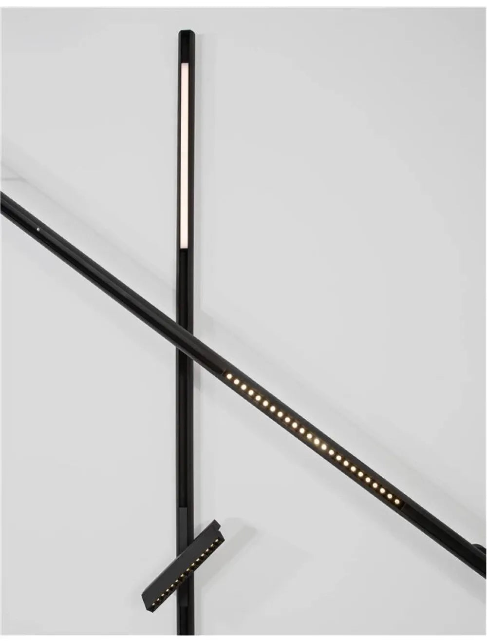 Spot banda pentru sina magnetica Planet din Aluminiu Negru H3xL50cm IP20 13W 1040lm 3000k PLANET MAGNETIC PROFILE