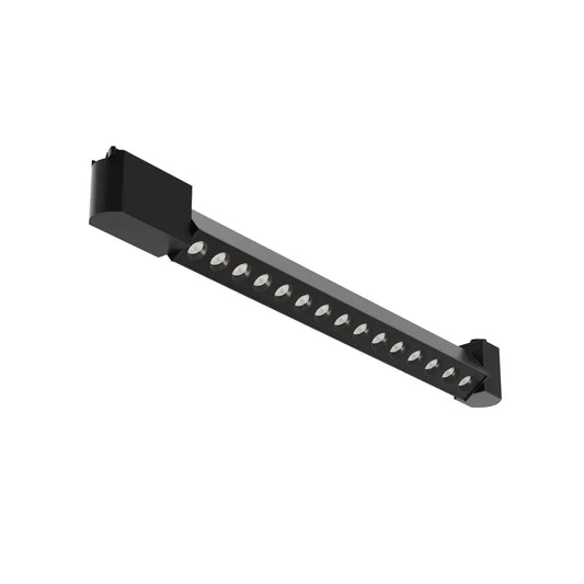 Spot pentru sina Unity din Aluminiu/Plastic Negru H4.6xL51cm 22W 1440lm 4000k Points Rot
