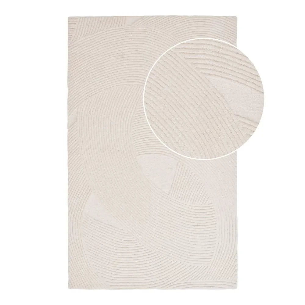 Covor din Lana Ivory 300x200cm Pune