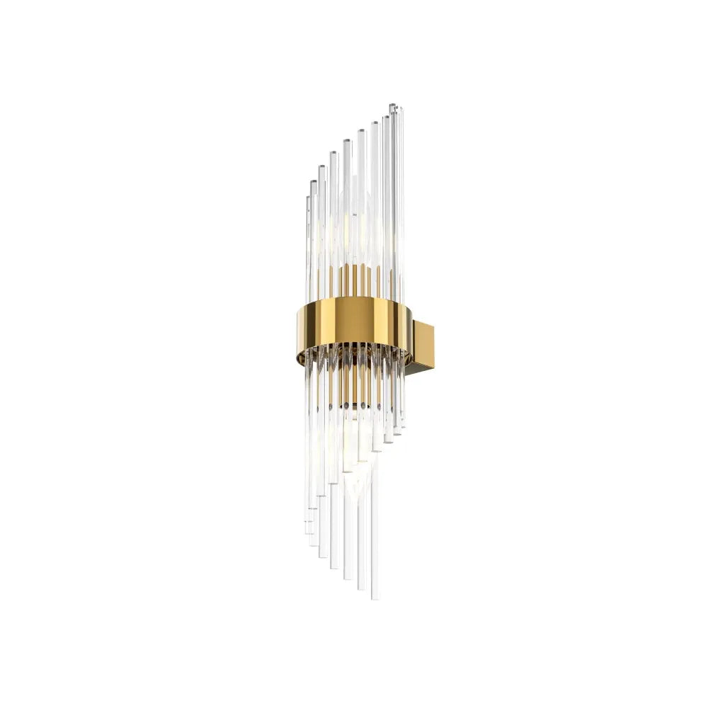 Aplica perete din Metal Auriu H46.2xL12.5cm Frame