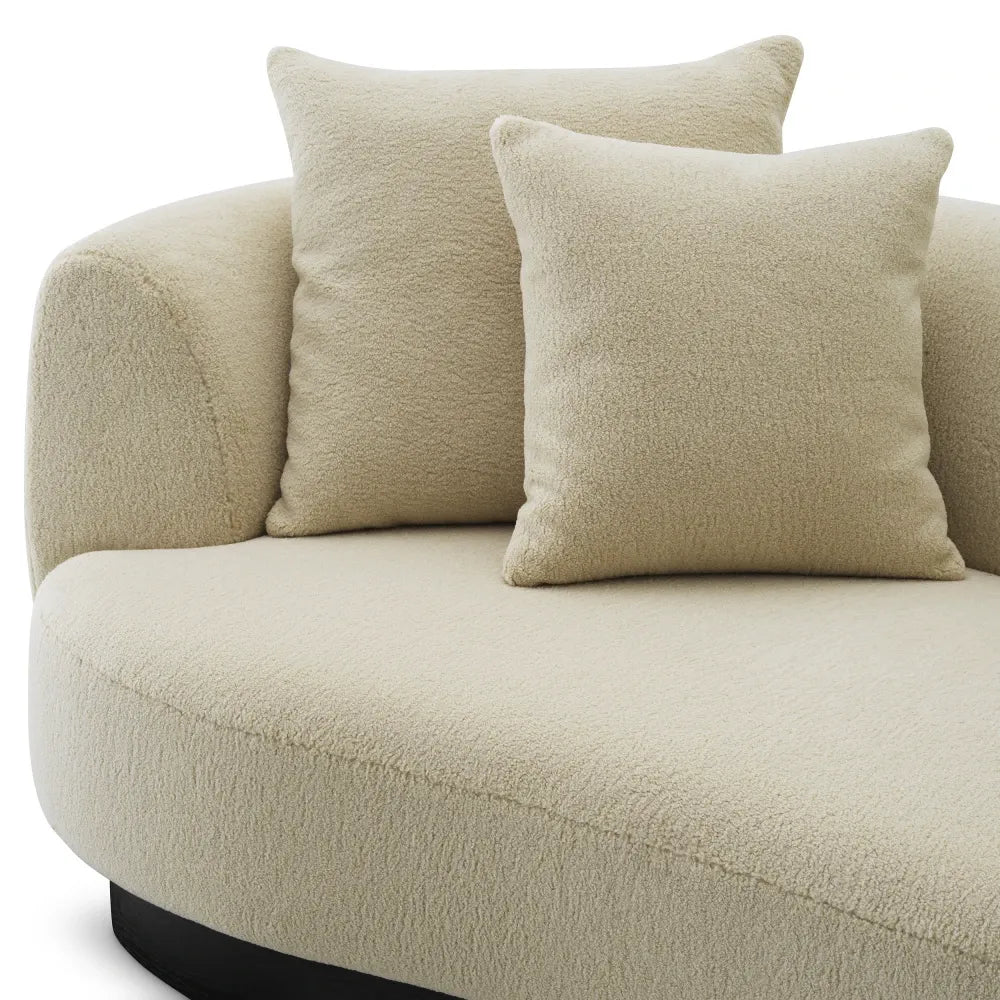 Canapea tapitat cu Stofa Crem L250xA104xH74cm Elliston Eichholtz