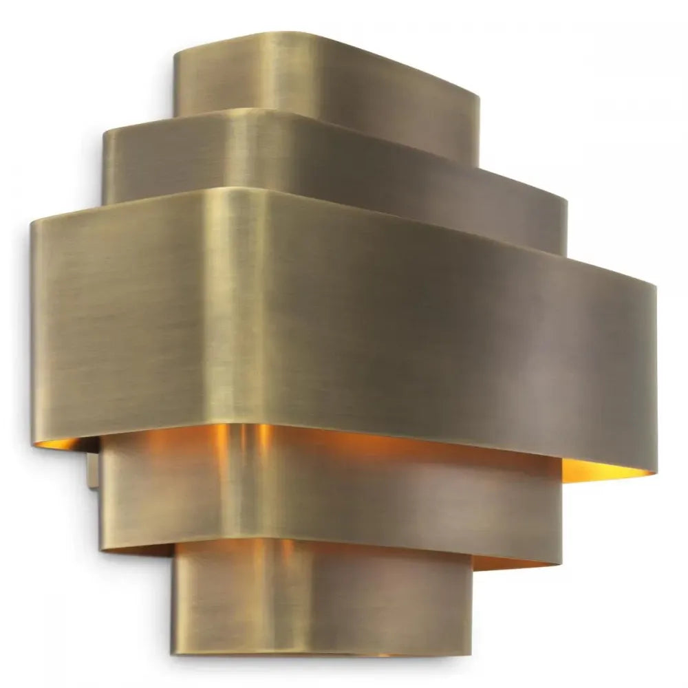 Aplica de perete din Metal Alama H31xL38cm Pegaso Eichholtz