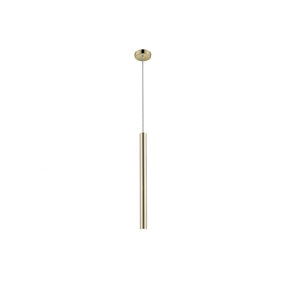 Pendul cu inaltime reglabila din Metal Auriu cu LED D3xH140cm Varas