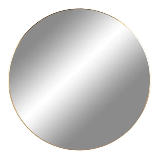 Oglinda cu rama din Metal Alama D100cm Jersey