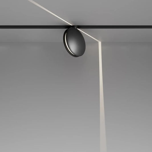 Spot dimabil smart pentru sina Exility din Aluminiu Negru H16.2xL19.3cm 6W 31lm 2700-6000k Outline