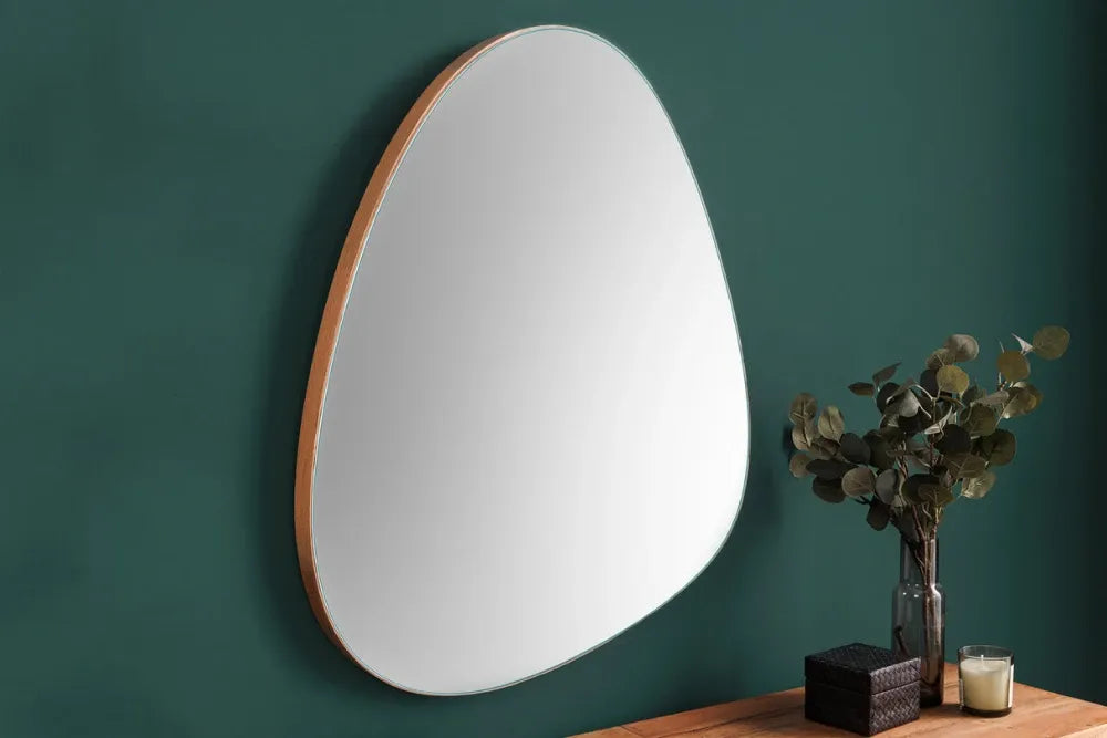 Oglinda cu rama din Lemn de stejar Maro H72xL60cm Noemi
