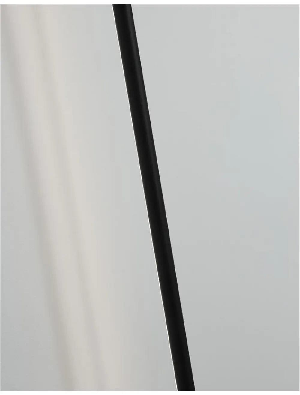 Aplica de perete din Aluminiu Negru H3.5xL90cm IP20 15W 507lm 3000k GROPIUS
