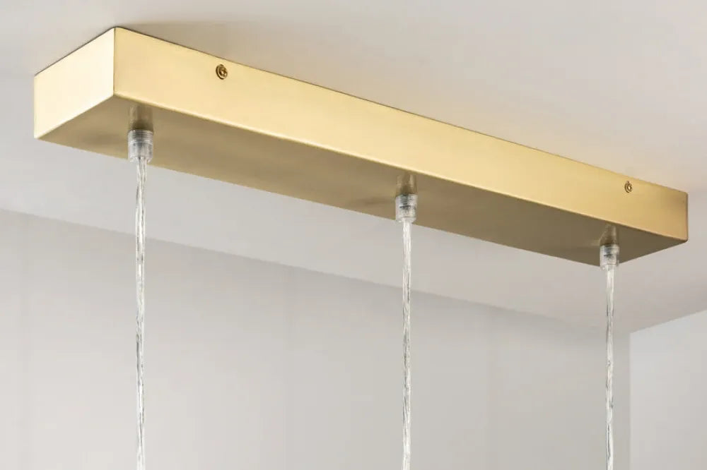 Lustra din Metal Auriu L65xH128cm GOLDEN BALL