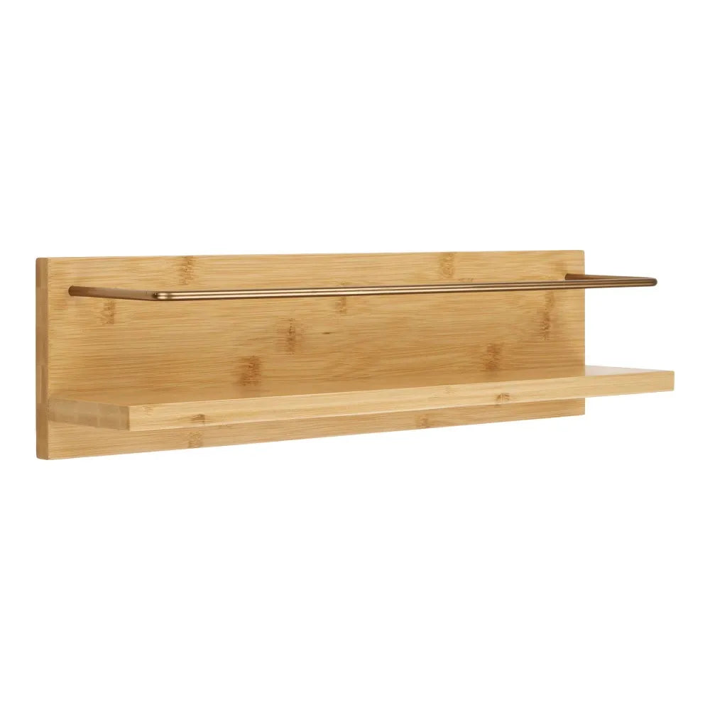 Polita din Lemn de bambus Maro L45xH12cm Ember