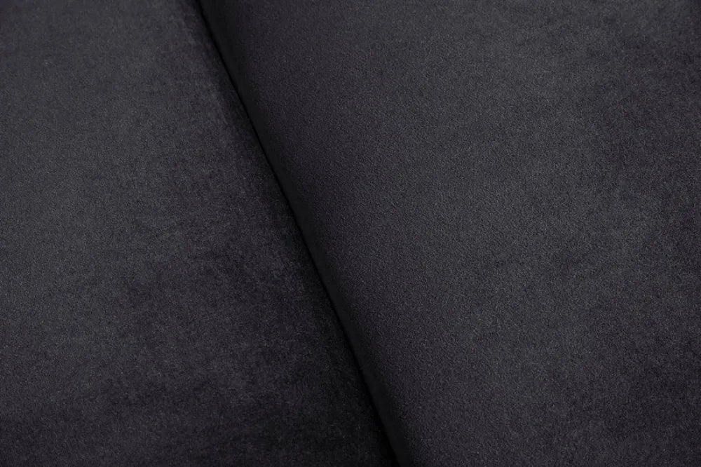 Canapea tapitata cu Catifea Negru L205cm CHESTERFIELD
