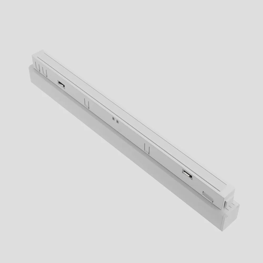 Spot pentru sina magnetica incastrata Exility din Aluminiu Alb 12W 800lm k L30xH5cm Basis