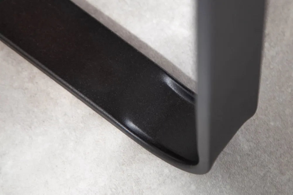 Birou din MDF Maro deschis si Metal Negru L160xH77cm STUDIO