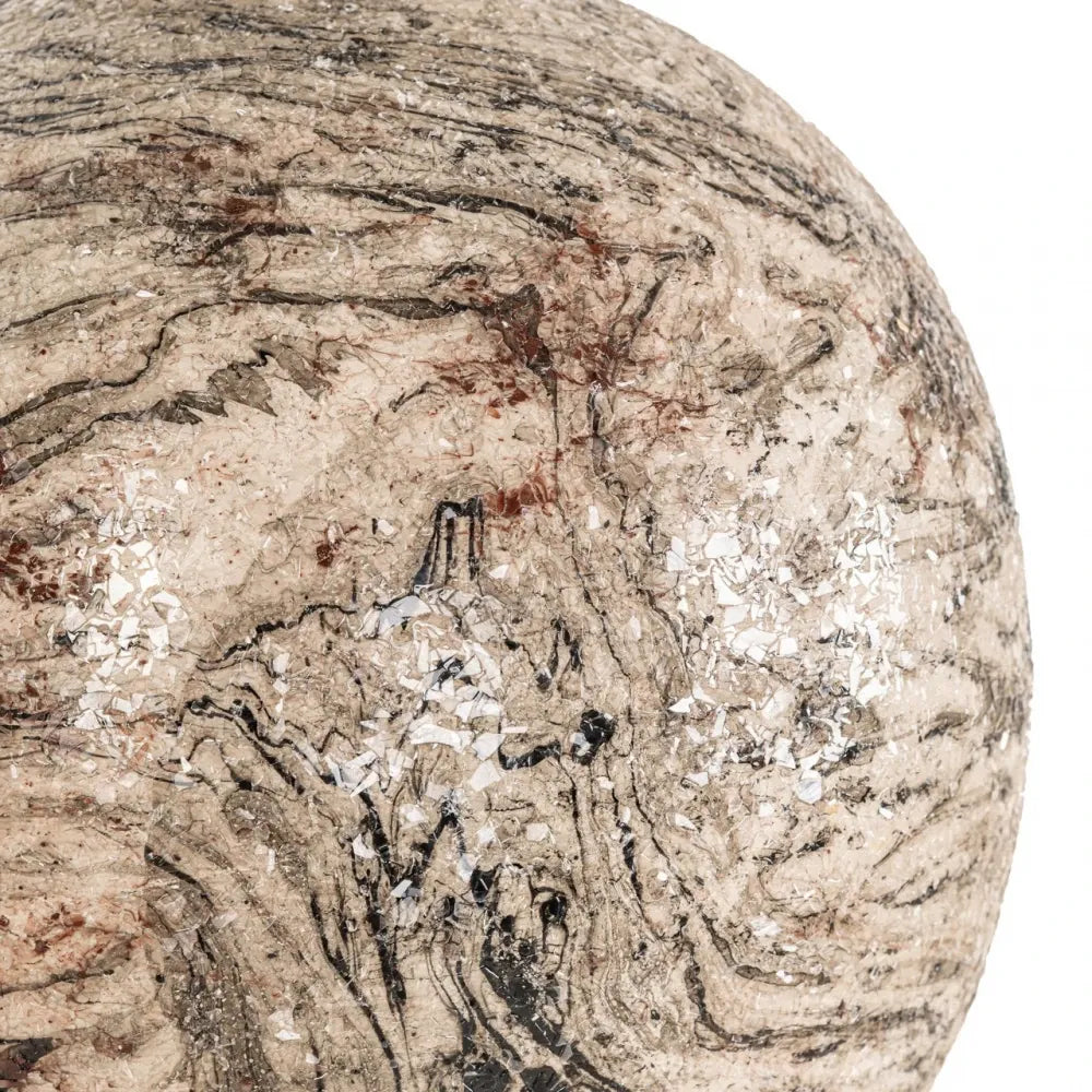 Vaza decorativa din Metal Bej D30xH75cm Moisa Richmond interiors