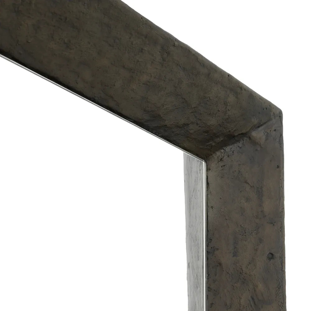 Oglinda cu rama din Metal Bronz L100xH100cm Othello Eichholtz