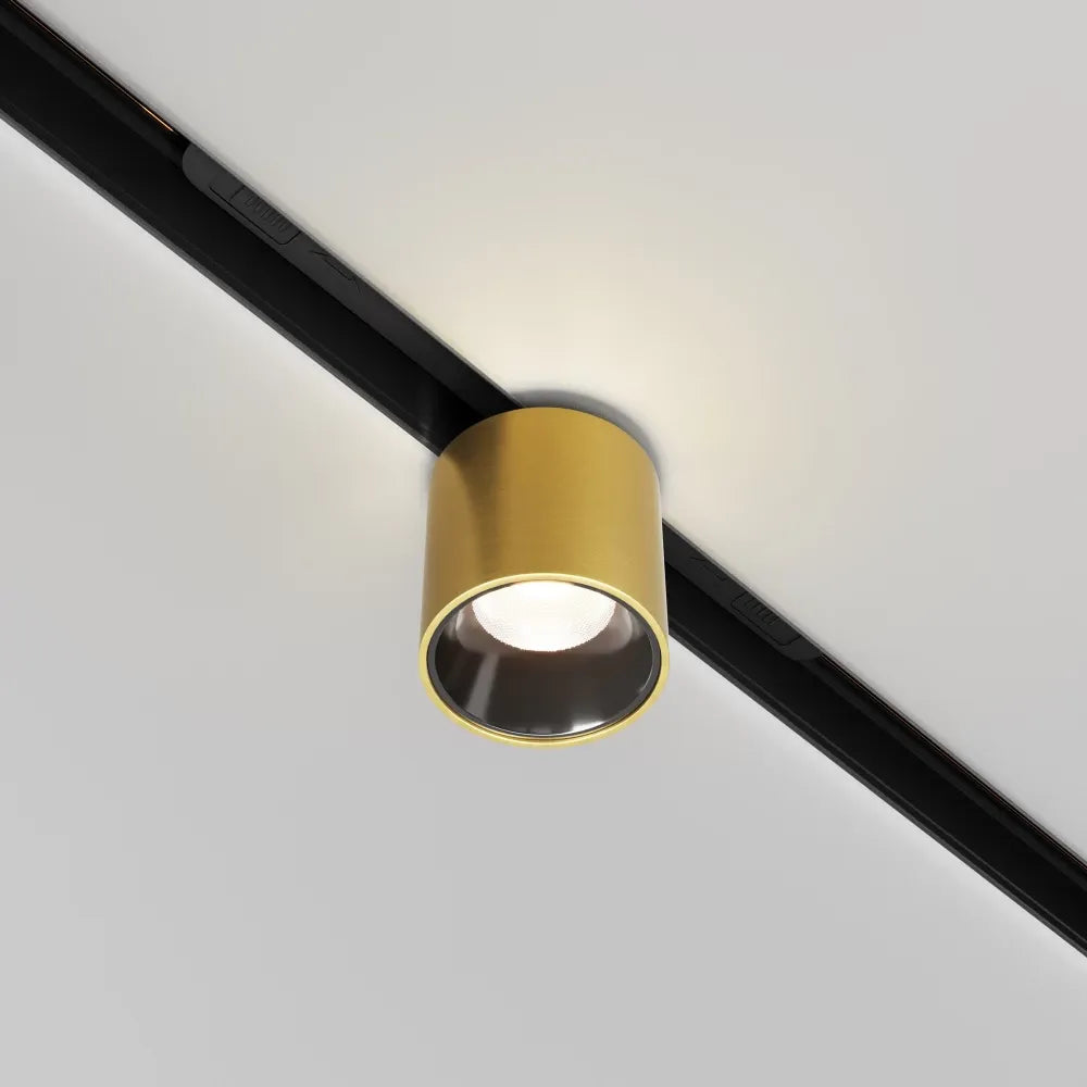 Spot pentru sina Exility din Aluminiu Alama H9.6xL19.3cm 7W 380lm 3000k Alfa S