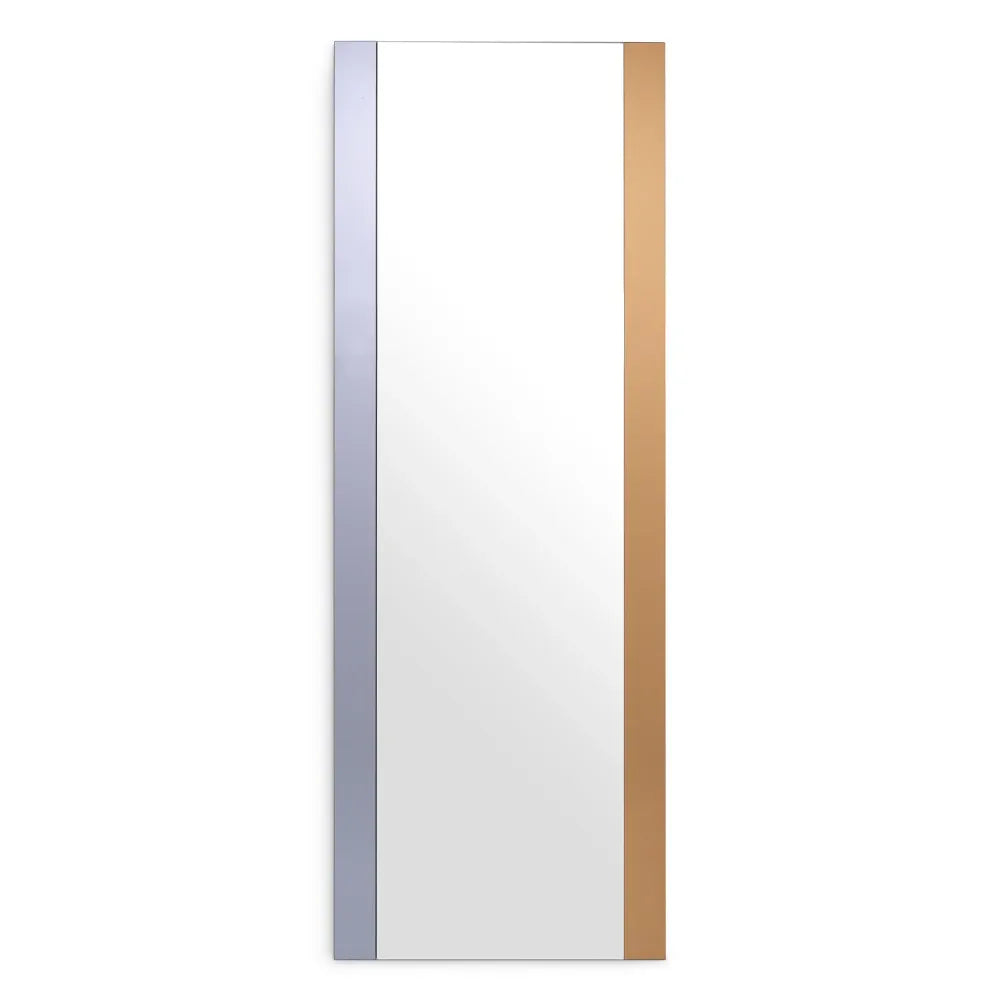 Oglinda cu rama din Sticla Multicolor L80xH220cm Cevio L Eichholtz