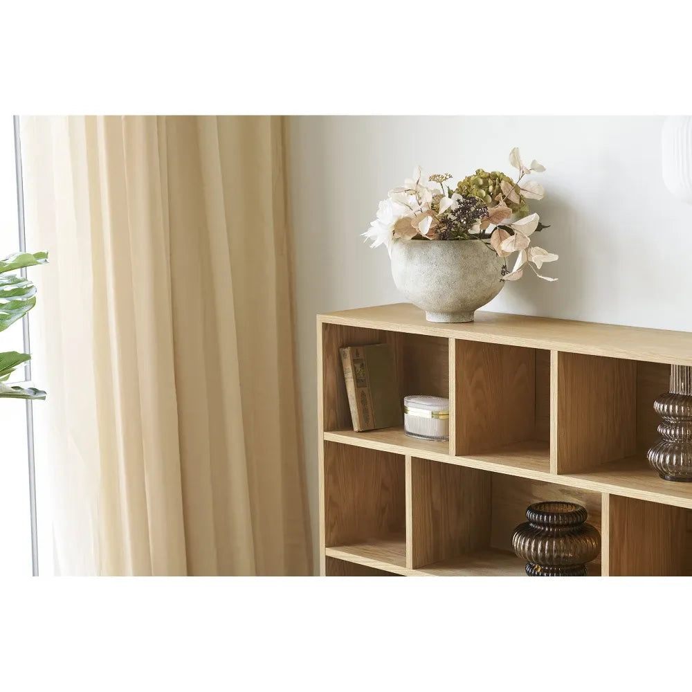 Ghiveci decorativ din Ceramica Gri D26xH19,5cm HN1227