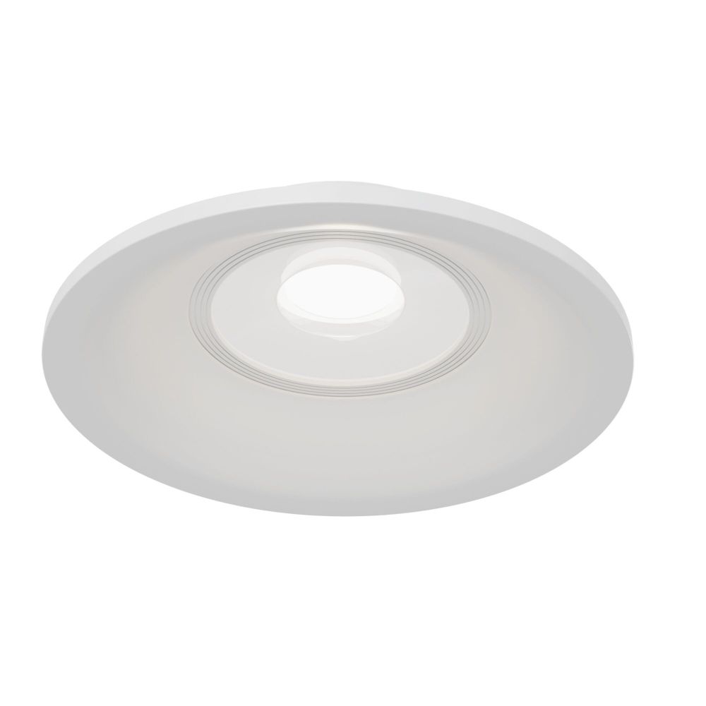 Spot incastra din Aluminiu Alb D9xH7cm Slim