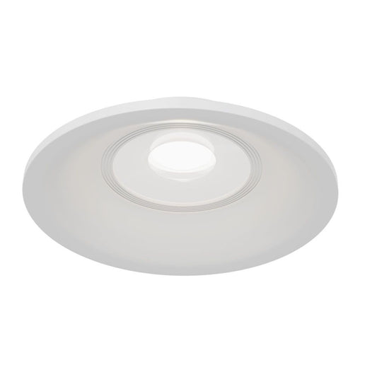 Spot incastra din Aluminiu Alb D9xH7cm Slim