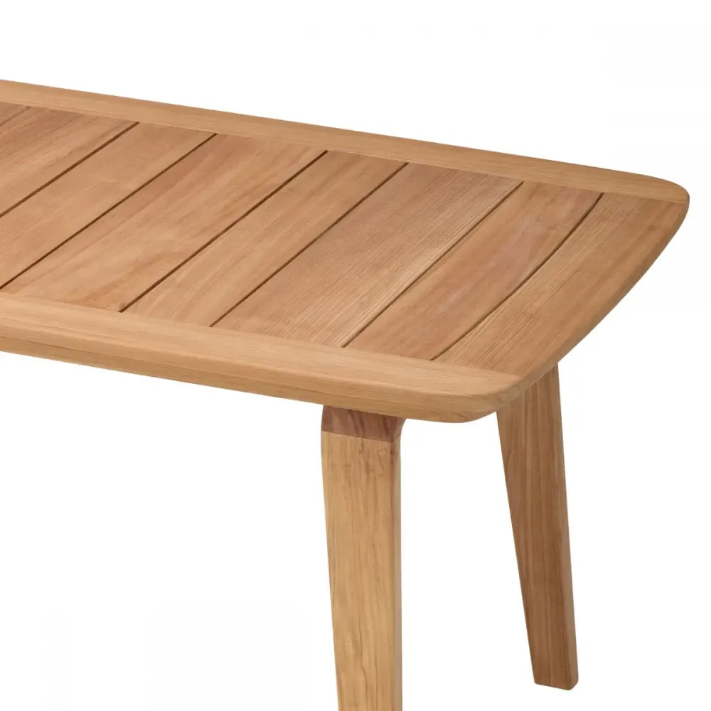 Masa de exterior din Lemn de tec Maro H76xL245cm Glover Eichholtz