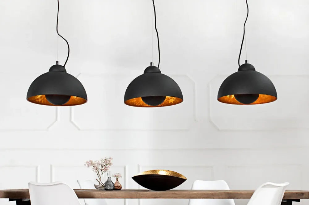 Lustra din Metal Negru/Auriu L110xH140cm STUDIO