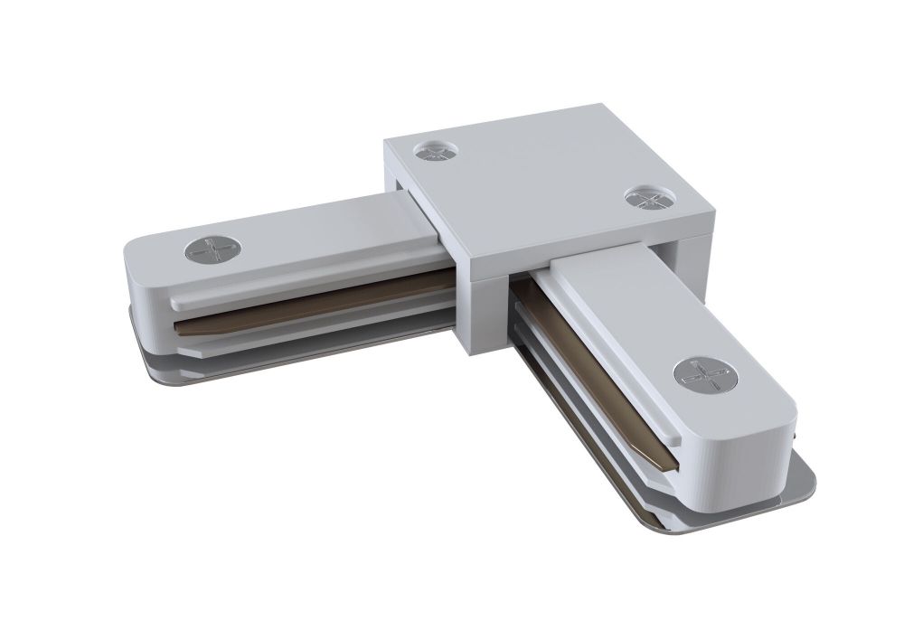 Conector L Accessories for tracks Alb LED L7xH2cm
