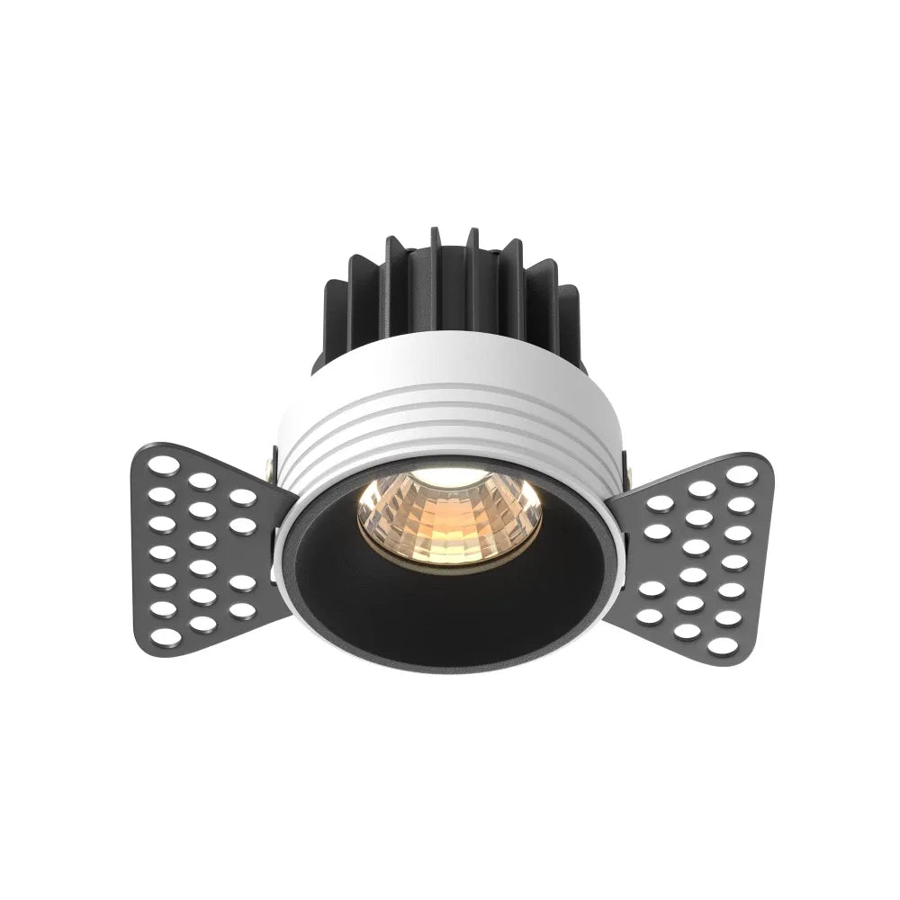 Spot incastrat din Aluminiu Negru H5.3xD5.4cm 7W 480lm 3000k Round