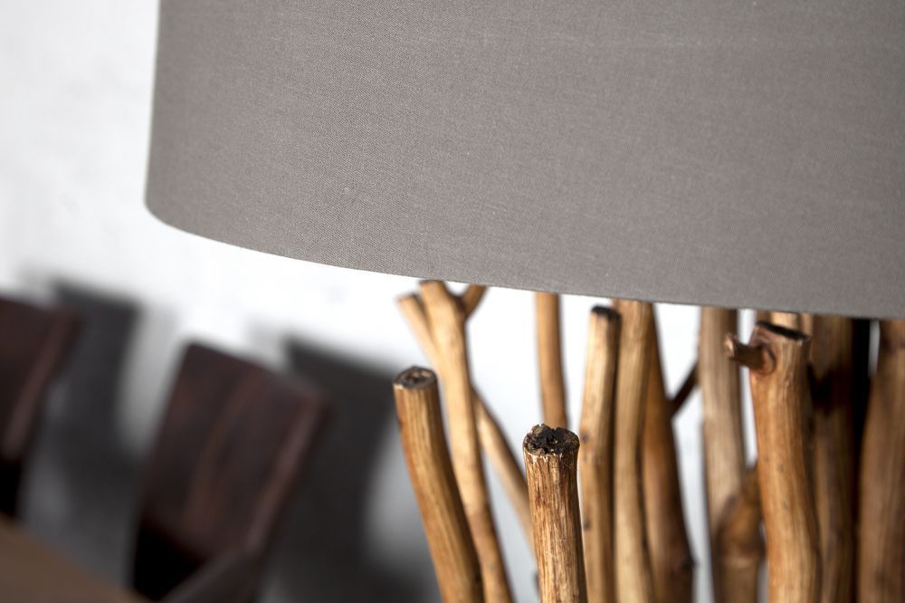 Lampa de podea din In Gri D55xH175cm Euphoria