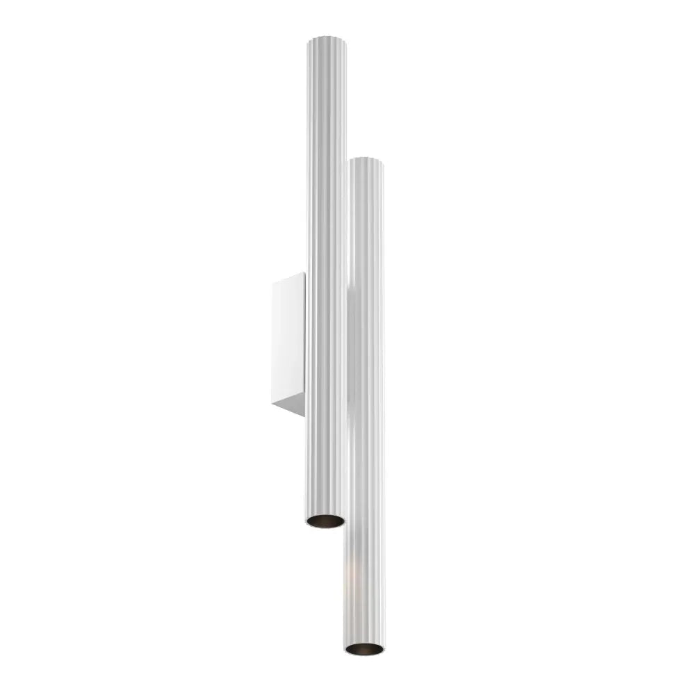 Aplica perete din Aluminiu Alb H49xD3.2cm Calipso