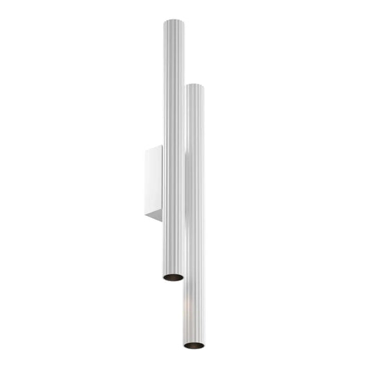Aplica perete din Aluminiu Alb H49xD3.2cm Calipso