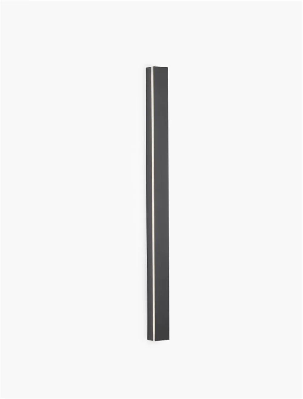 Aplica de perete din Aluminiu Negru H80xL5cm IP20 29W 1200lm 3000k COLBY